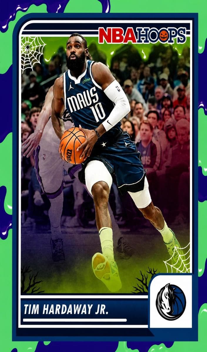 Tim Hardaway Jr. 2023 panini Hoops Haunted Hoops