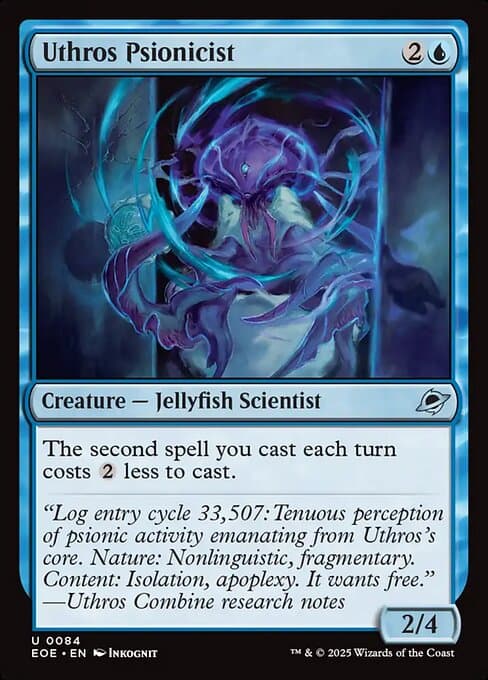 Uthros Psionicist 2025 Magic: The Gathering Edge of Eternities