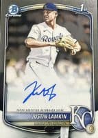 Justin Lamkin trading card
