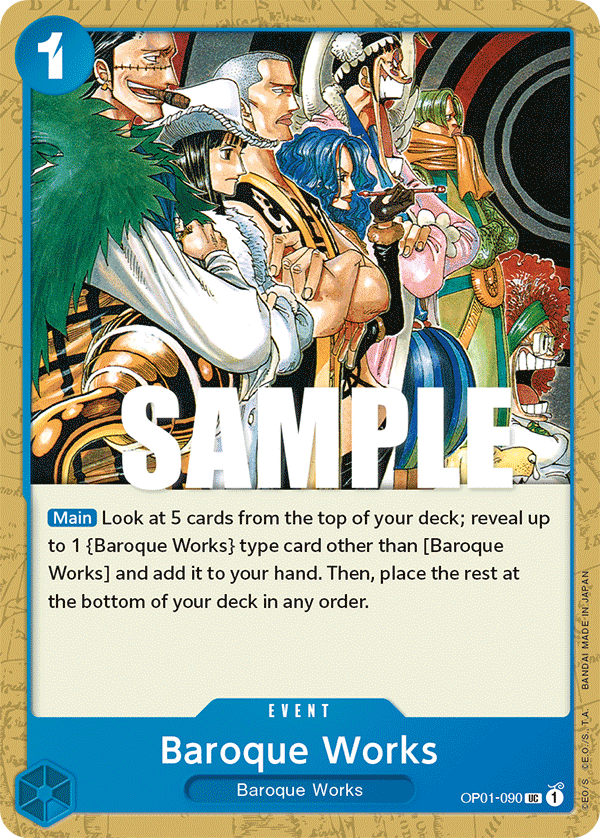 Baroque Works 2022 One Piece Japanese Romance Dawn