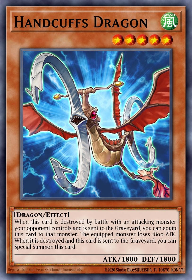 Handcuffs Dragon 2000 Yu-Gi-Oh! Duel Terminal Preview
