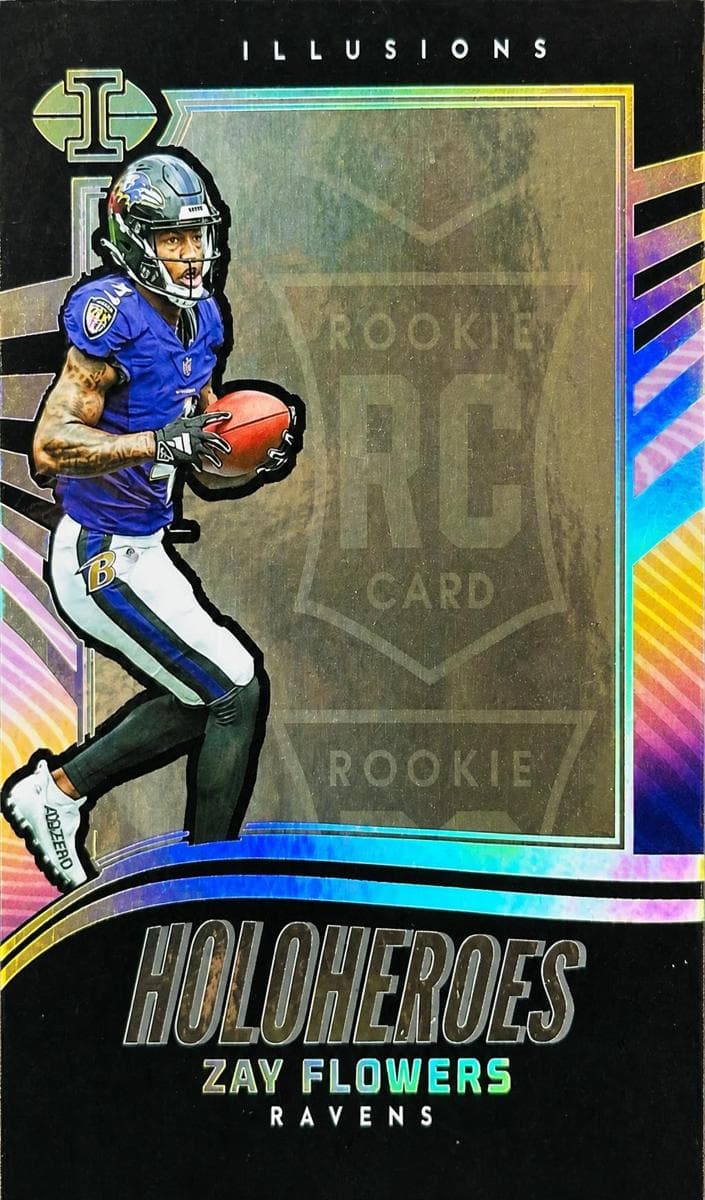 Zay Flowers 2023 panini Panini Illusions