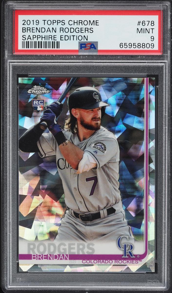 Brendan Rodgers 2019 topps
