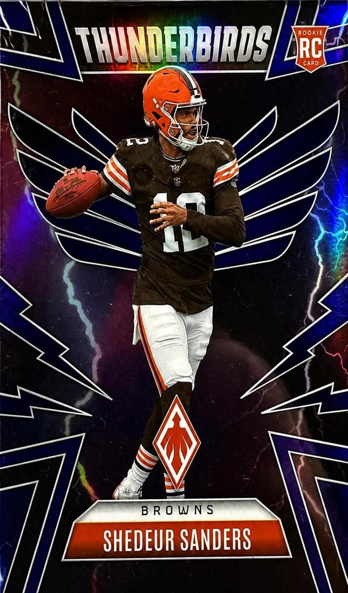 Shedeur Sanders 2025 Panini Impeccable rookie card