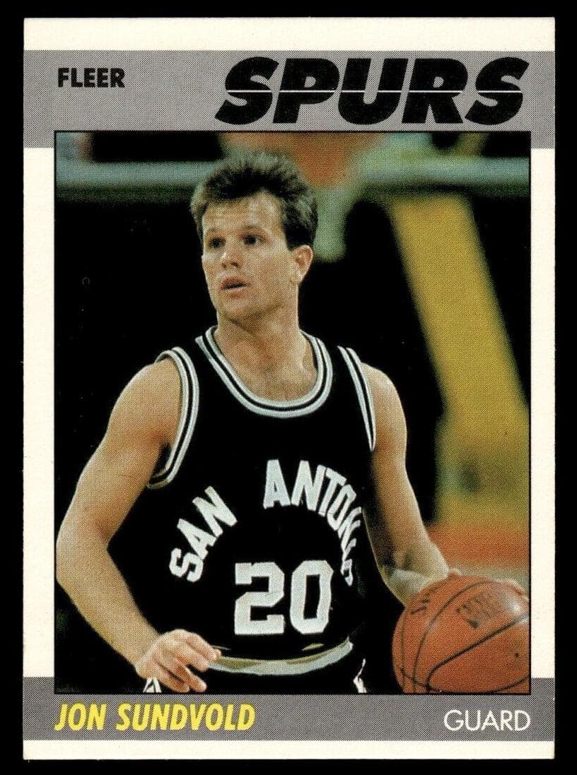 Jon Sundvold trading card