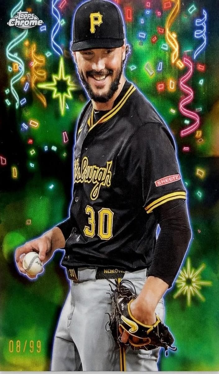 Paul Skenes 2025 topps Topps Chrome Update