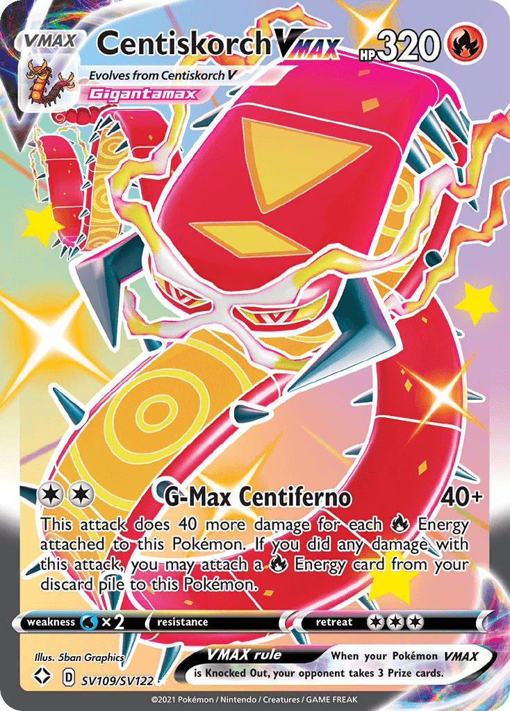 Centiskorch VMAX 2022 Pokemon Lost Origin