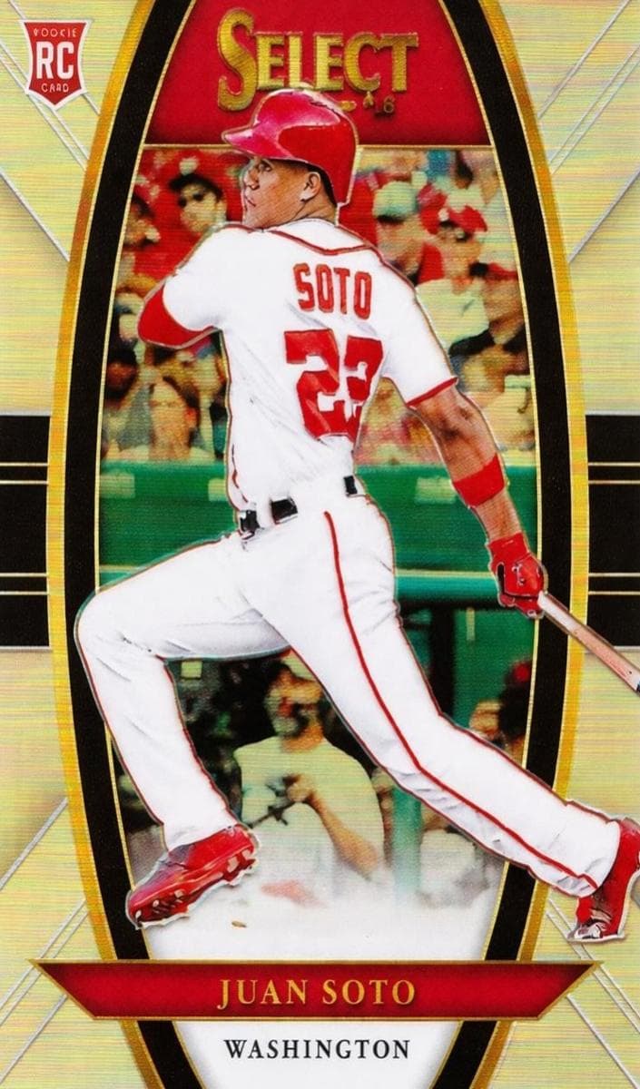 Juan Soto 2018 panini Panini Chronicles