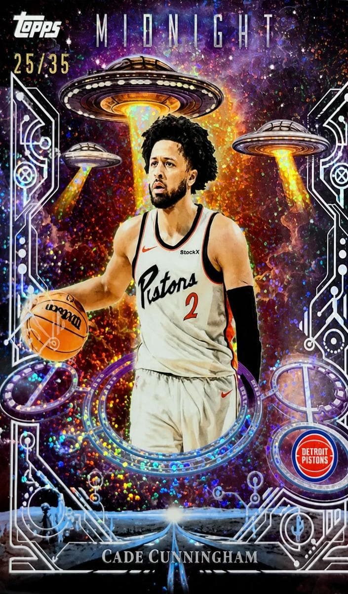 Cade Cunningham 2025 topps Topps Midnight