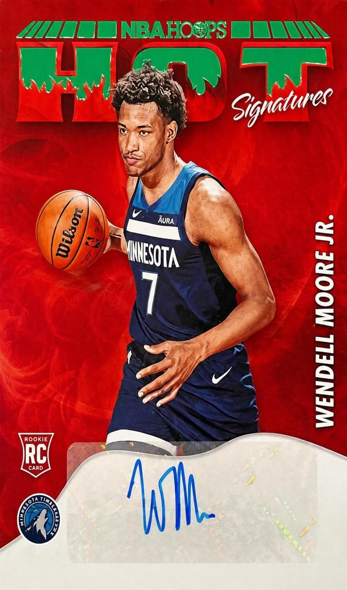Wendell Moore Jr 2022 panini Hoops