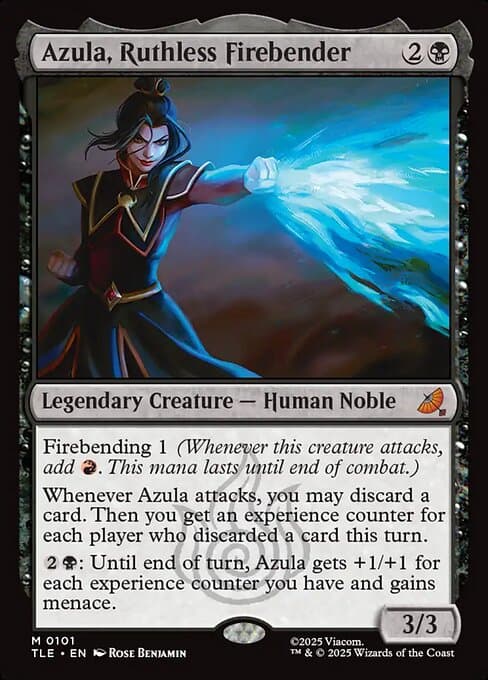 Azula, Ruthless Firebender 2025 Magic: The Gathering Avatar: The Last Airbender Eternal
