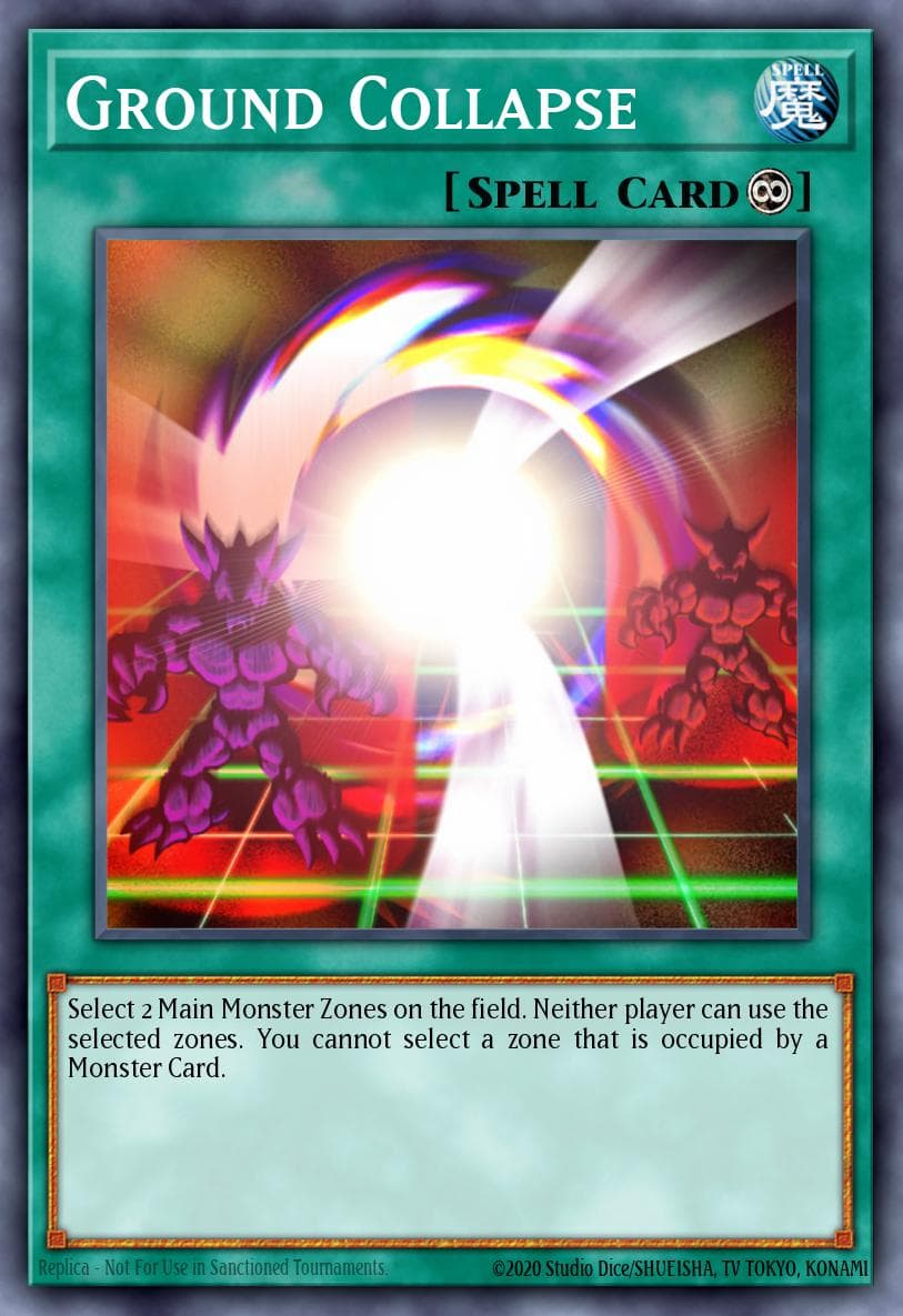 Ground Collapse 2023 Yu-Gi-Oh!