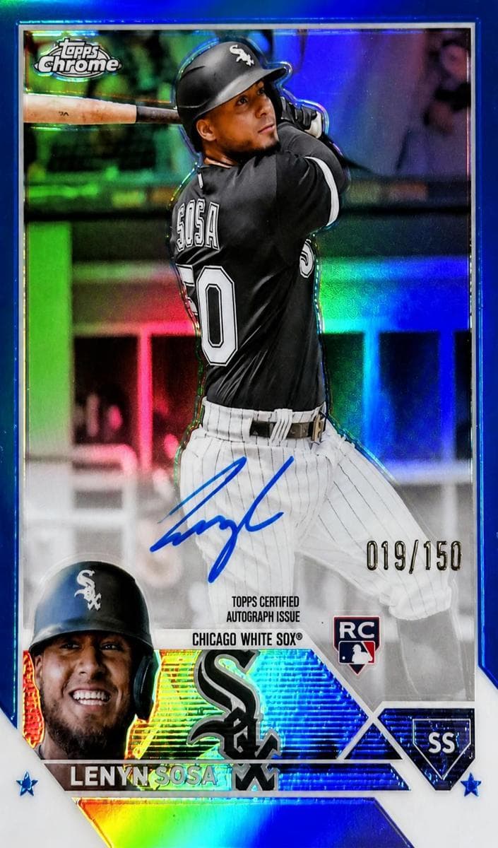 Lenyn Sosa 2023 topps Topps Chrome