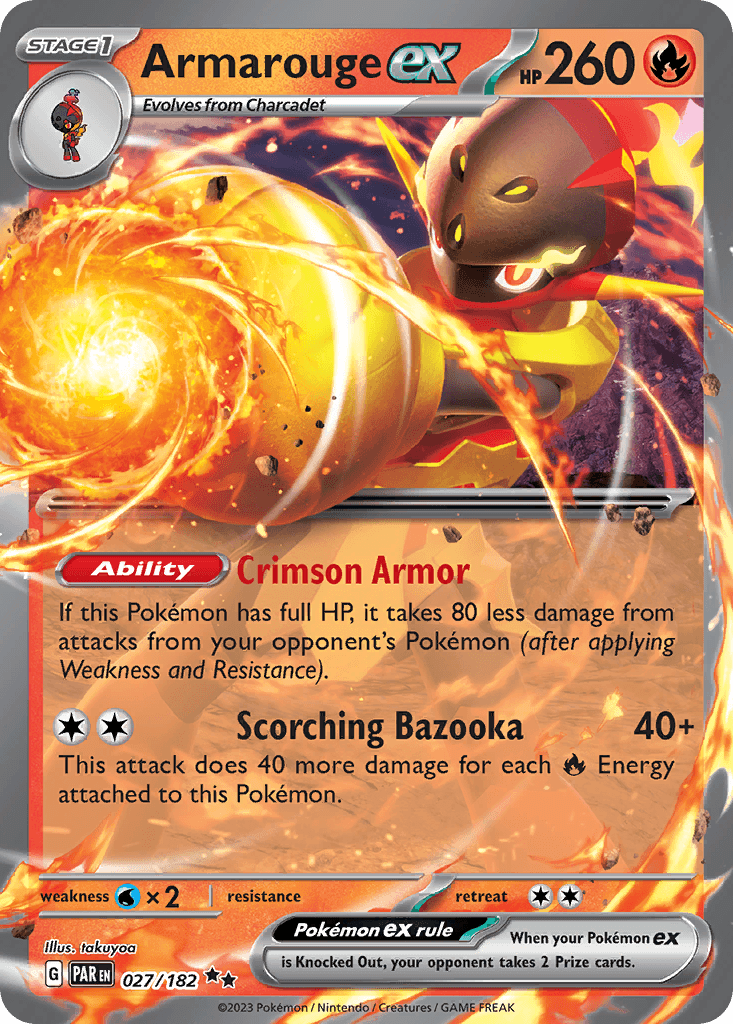 Armarouge ex 2023 Pokemon