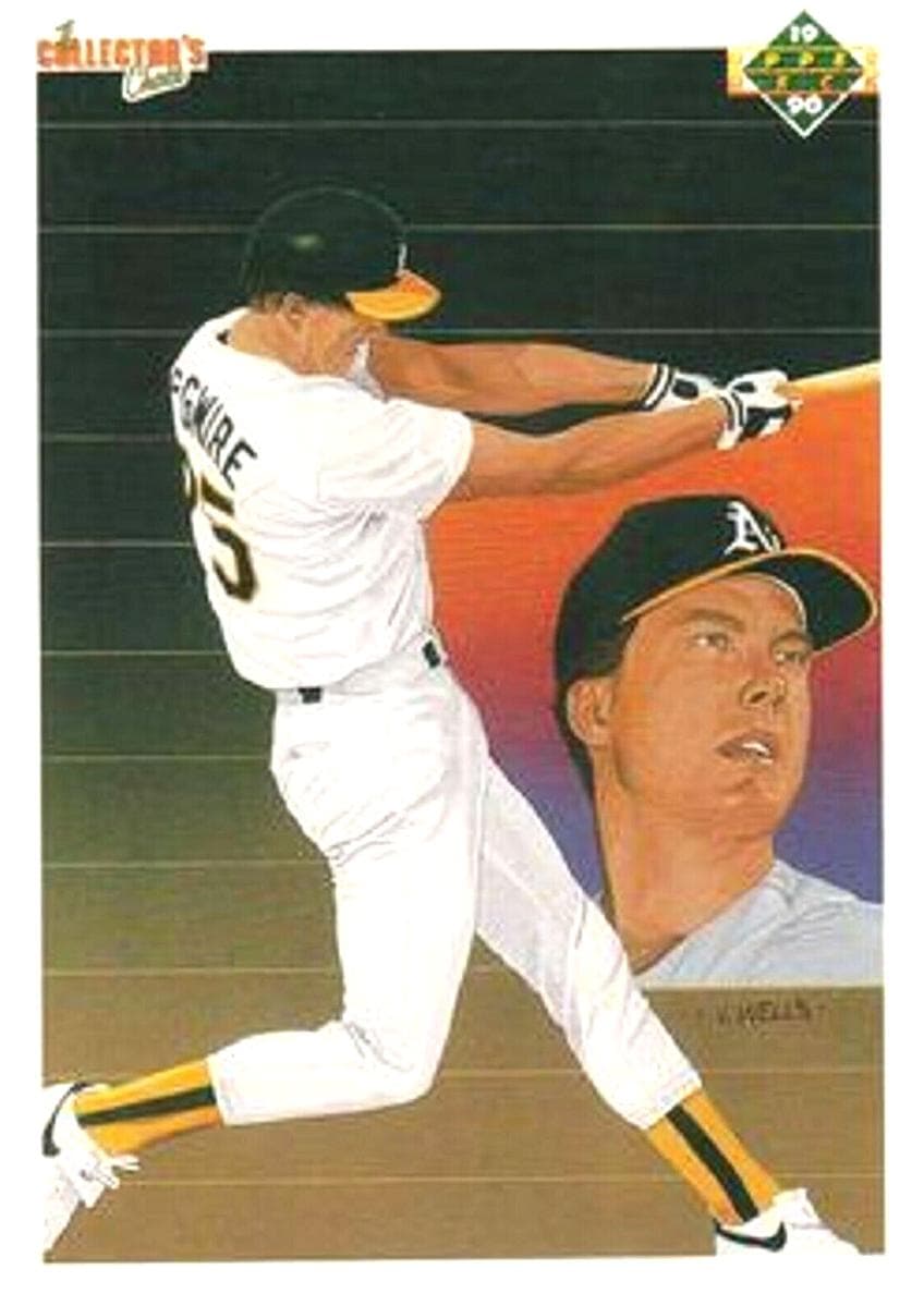 Mark McGwire / Oakland Athletics 1990 upper-deck