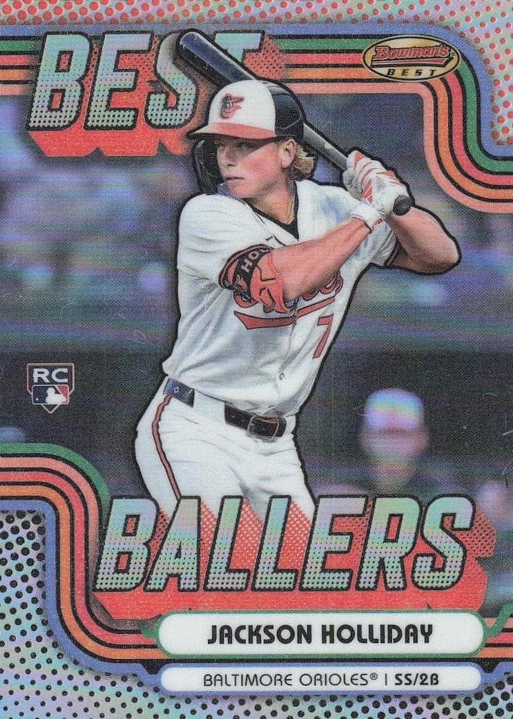 Jackson Holliday 2024 bowman Bowman's Best