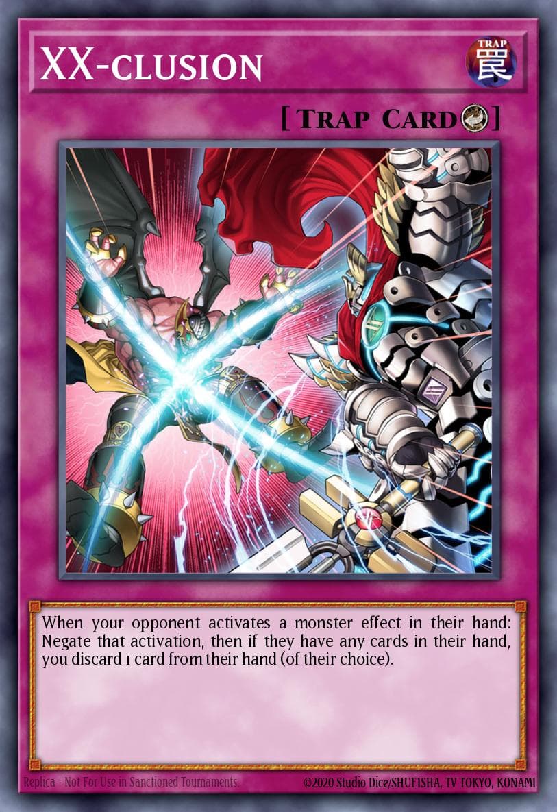 XX-clusion 2022 Yu-Gi-Oh! Dimension Force 1st Edition