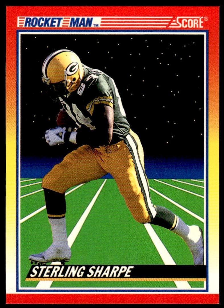 Sterling Sharpe 1990 panini Score