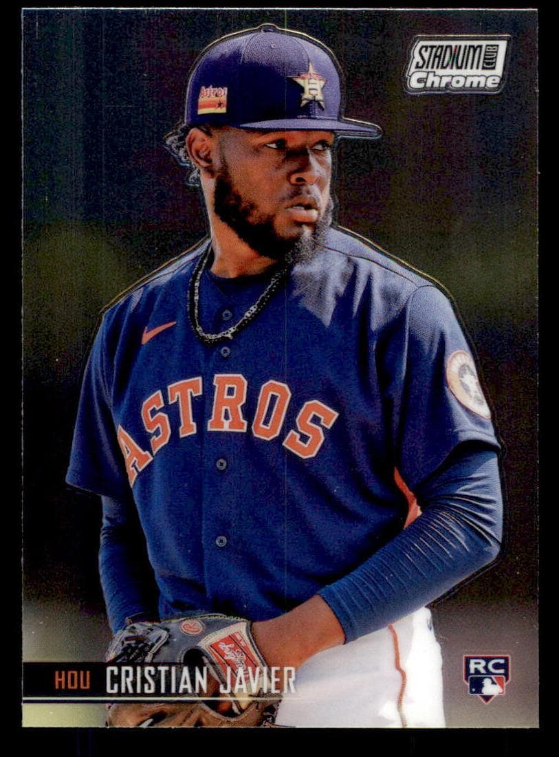 Cristian Javier 2021 unknown Stadium Club Chrome