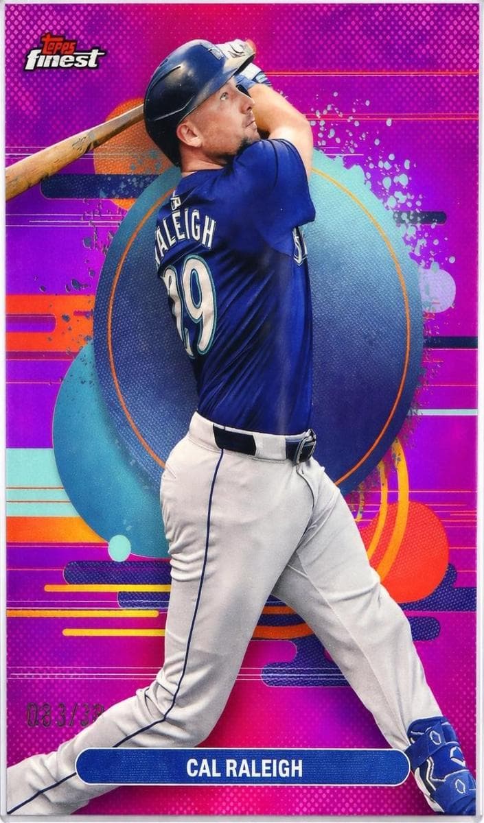 Cal Raleigh 2025 topps Topps Finest