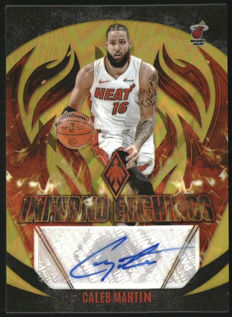 Caleb Martin trading card