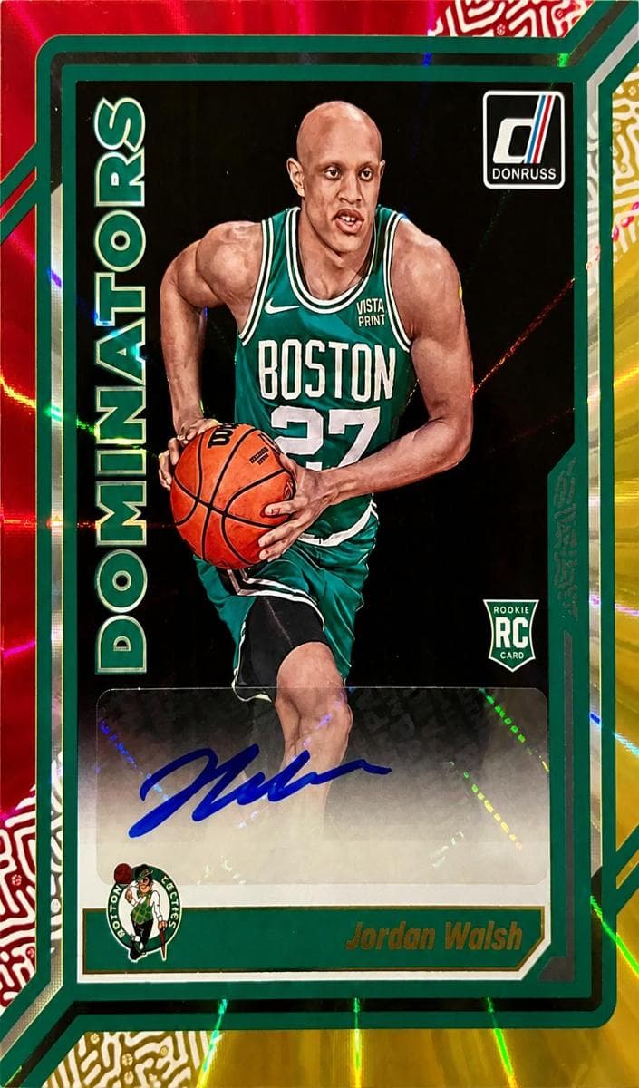 Jordan Walsh 2023 panini Donruss