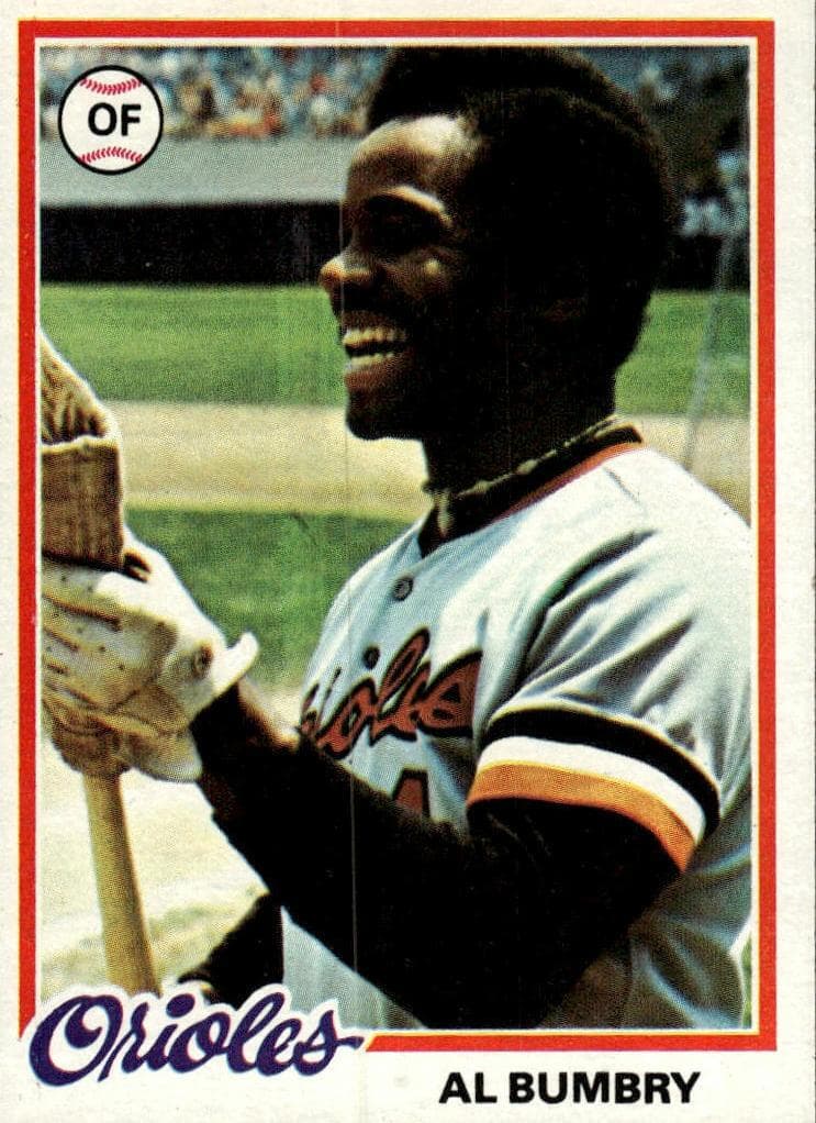 Al Bumbry 1978 topps Topps