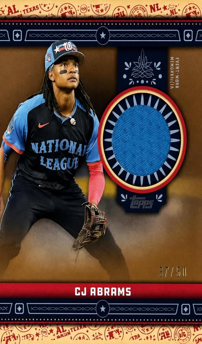 CJ Abrams 2024 topps Topps Update