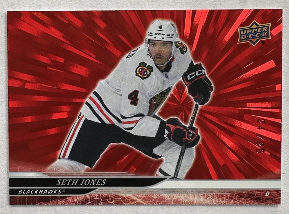 Matvei Michkov 2024 Upper Deck rookie card