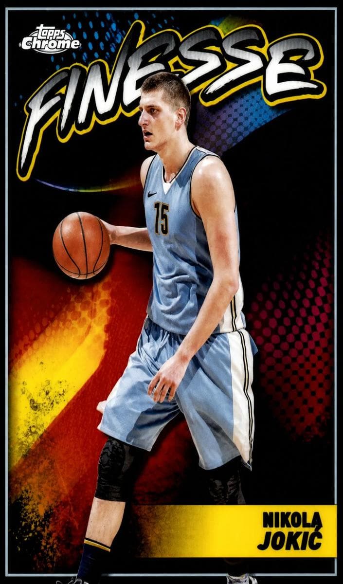 Nikola Jokić 2023 topps Topps Chrome