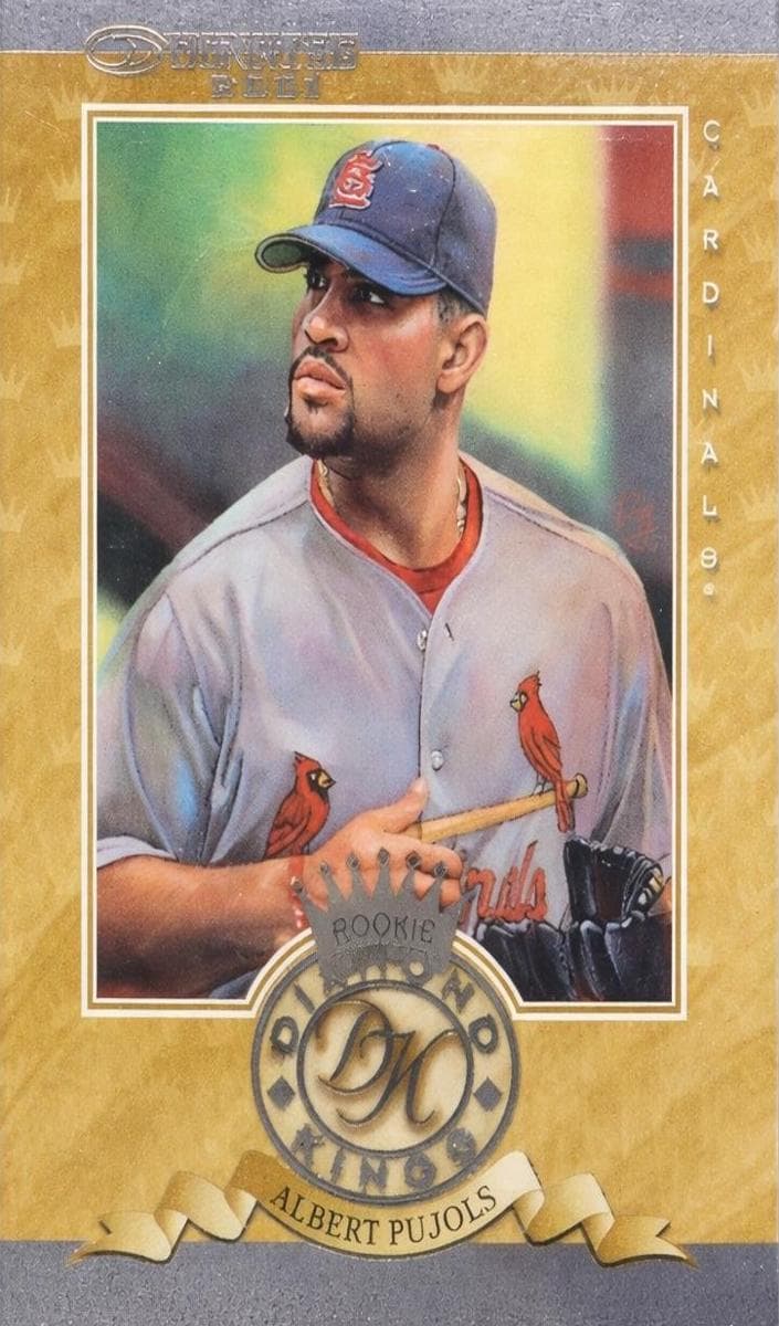 Albert Pujols 2001 panini Donruss The Rookies