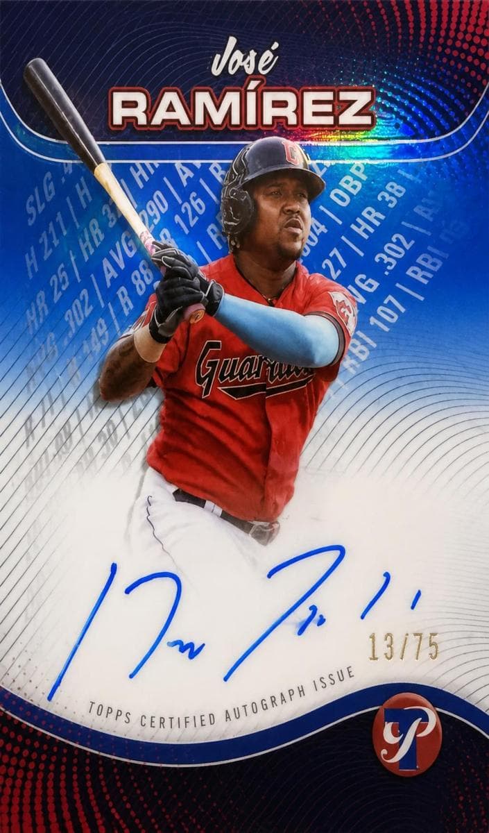 José Ramírez 2024 topps Topps Pristine