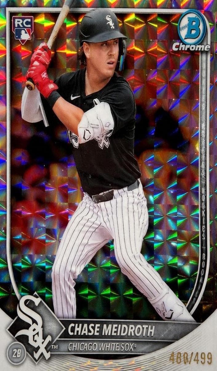 Chase Meidroth 2025 bowman Bowman Chrome