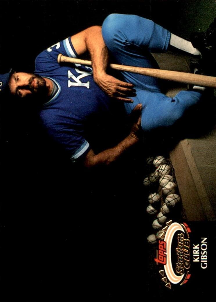 Kirk Gibson 1992 unknown Stadium Club