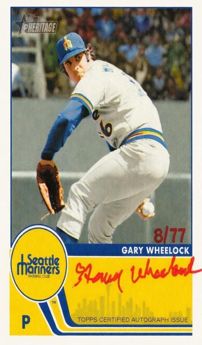 Gary Wheelock trading card