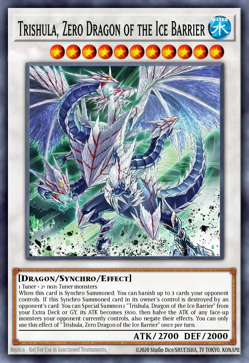 Trishula, Zero Dragon of the Ice Barrier #SDFC-EN041