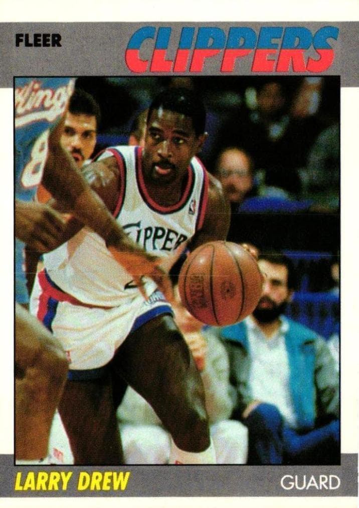 Larry Drew trading card