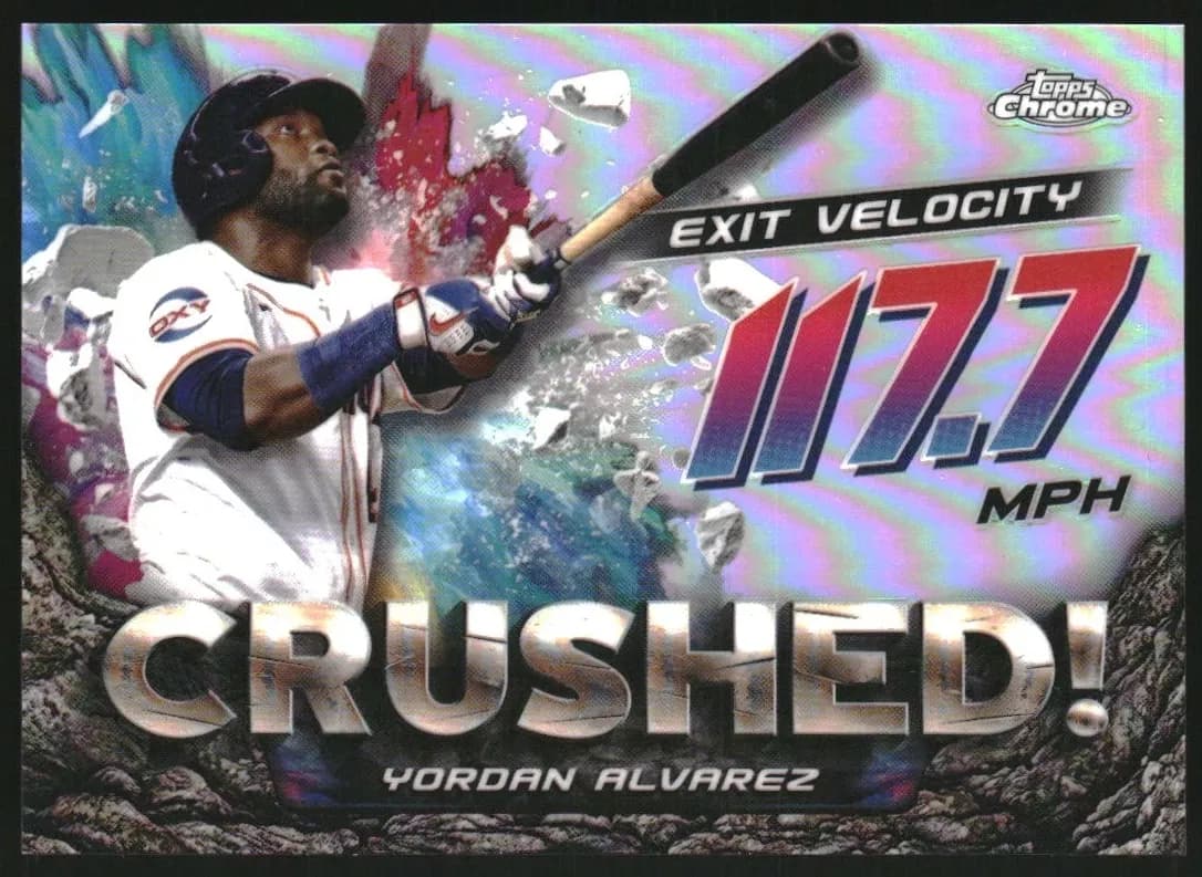 Yordan Alvarez 2024 topps Topps Chrome Update