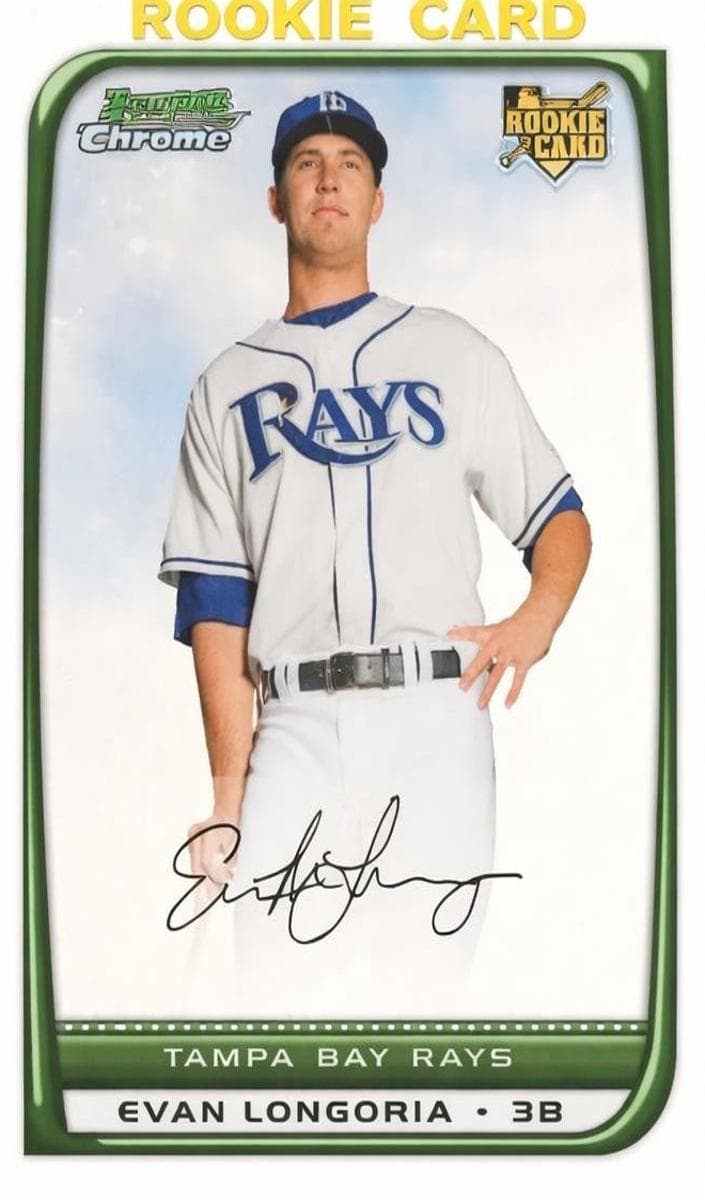 Evan Longoria 2008 bowman