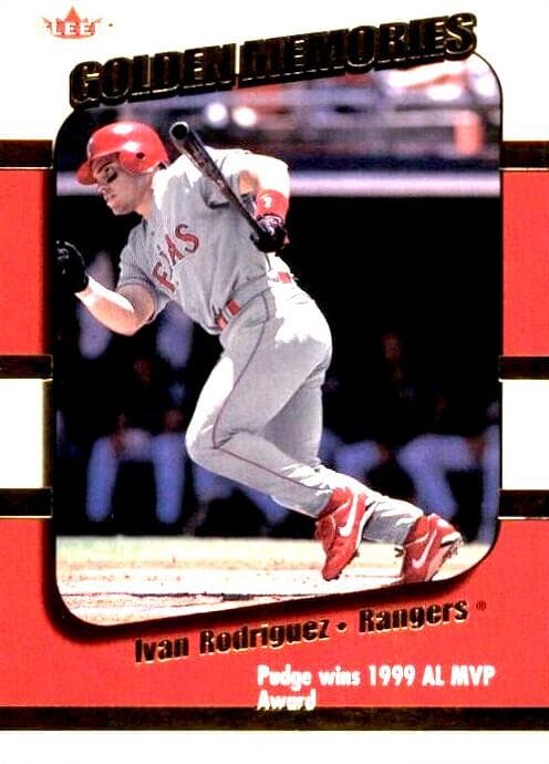 Ivan Rodriguez 2002 fleer