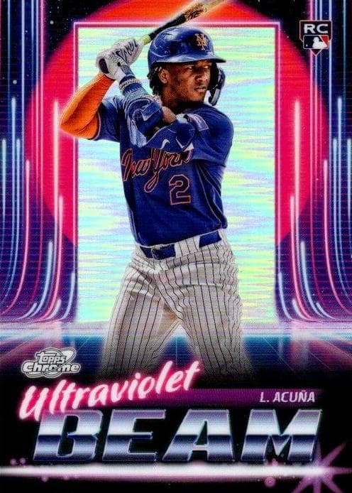 Luisangel Acuña 2025 topps Topps Cosmic Chrome