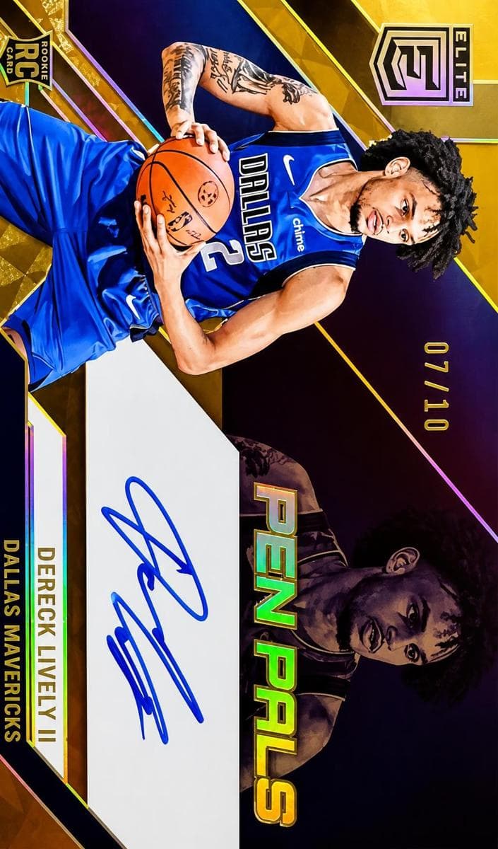 Dereck Lively II 2023 panini Donruss Elite
