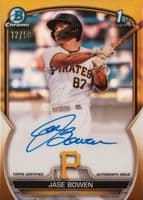 Jase Bowen trading card