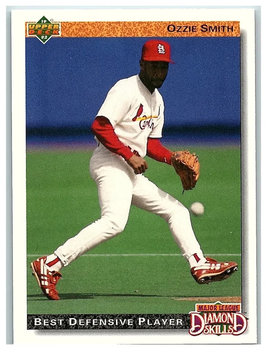 Ozzie Smith 1992 upper-deck Upper Deck