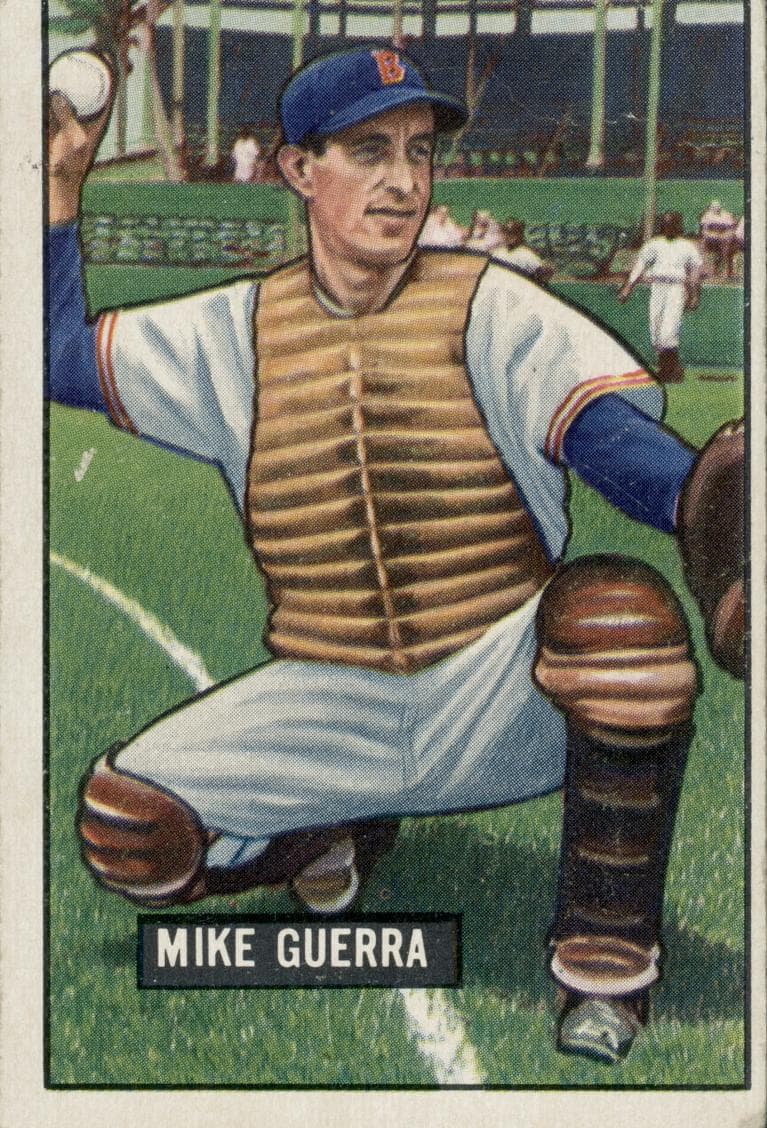 Mike Guerra 1951 bowman Bowman