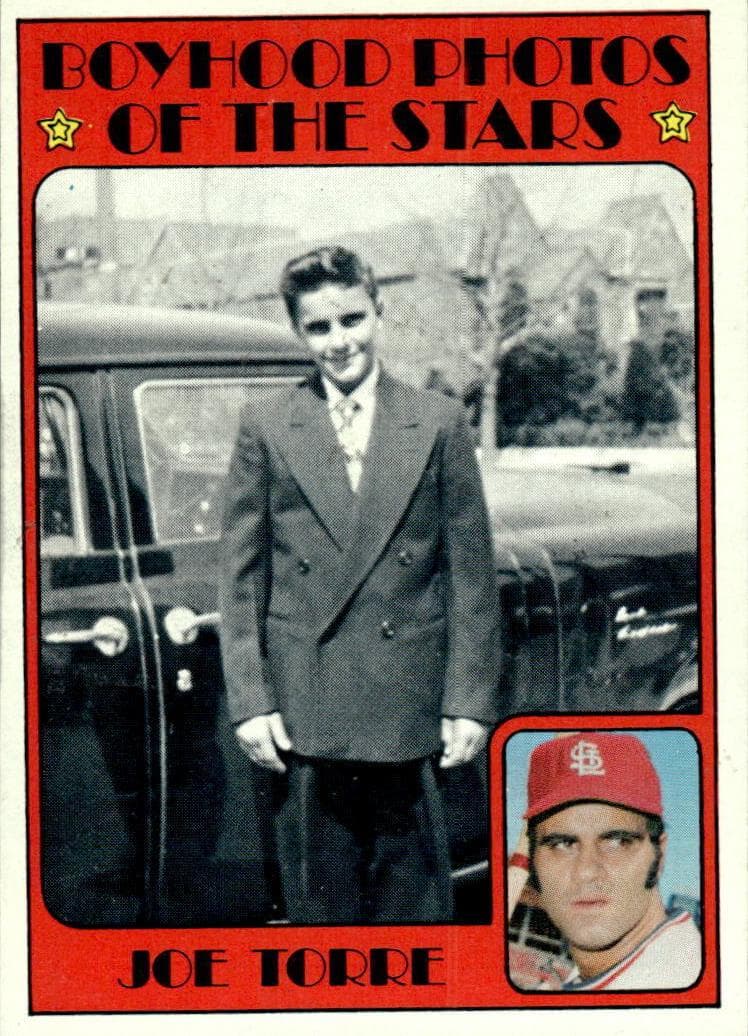 Joe Torre 1972 topps Topps