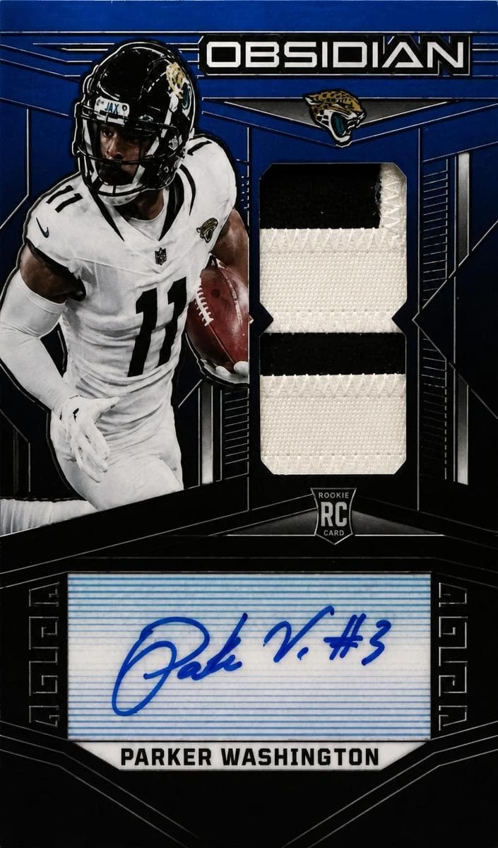 Parker Washington 2023 panini Obsidian
