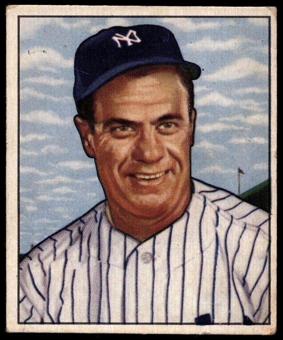 Hank Bauer 1950 bowman Bowman