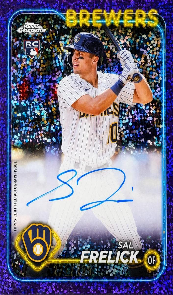 Sal Frelick 2024 topps Topps Chrome