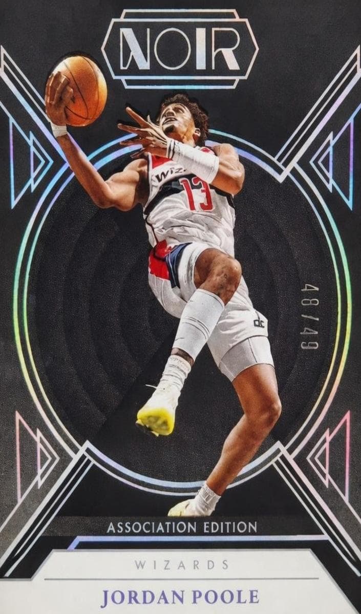 Jordan Poole 2024 panini Panini Noir
